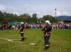 UKÁŽKA PRE ZÁKLADNÚ ŠKOLU 2006<br>Ukážka hasenia požiaru 2 prudmi C.<br>autor: DHZ NP