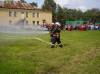 UKÁŽKA PRE ZÁKLADNÚ ŠKOLU 2006<br>Ukážka hasenia požiaru 2 prudmi C.<br>autor: DHZ NP