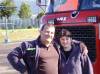 SÚAŽ ÈEREÒANY 2006<br>Spoloèné foto:tajomník DHZ p.Hišèárova, predseda DHZ p.Leitmann <br>autor: DHZ NP
