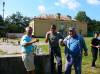 Stavanie vatry<br>Z prava:p.Blaho Roman,p.Perina Emil,p. Baroš Igor st.p.Bašovský.<br>autor: DHZ NP