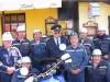 Veteráni - Lehota pod Vtáènikom 9.9.06<br>Spoloèné foto: v strede riadite¾ OV DPO Prievida p.Bystrák Jozef<br>autor: L.Leitmann