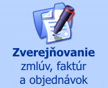 Zverejovanie zmluv, faktr a objednvok