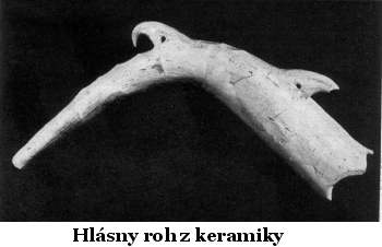 Hlsny roh z keramiky