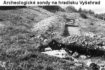 Archeologick sondy na Vyehrade